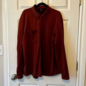 Mens Lulu Lemon button down shirt